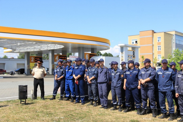 “БРСМ-Нафта” инициировала совместные учения с пожарными