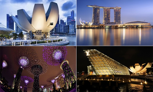 Архитектурные шедевры Сингапура (фото)