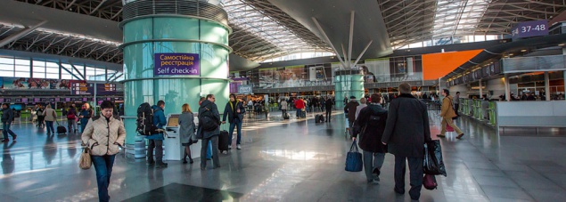 В первом квартале 2016 года аэропорт “Борисполь” обслужил 1,5 млн пассажиров
