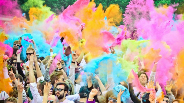 На День молодежи в Киеве пройдет 4-й фестиваль красок Холи