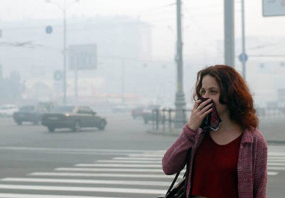 Загрязнение воздуха в Броварах превышает норму в два раза