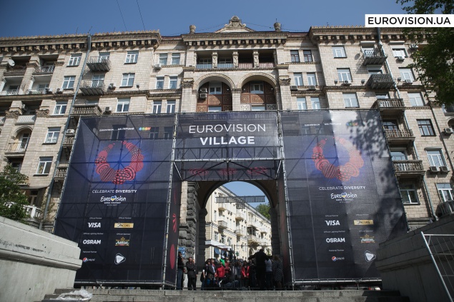 Сегодня в Киеве откроют Eurovision Village на Крещатике