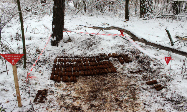 На Киевщине найдено 152 взрывоопасных предмета (фото, видео)