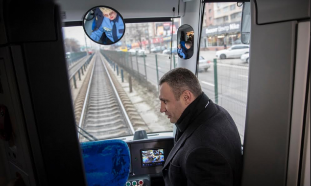 Кличко: Моя цель - чтобы в столице появились трамваи, на которых будет написано “Сделано в Киеве”