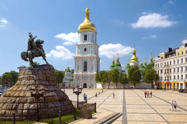 На ремонт Софиевской площади столичные власти хотят потратить почти 70 млн гривен
