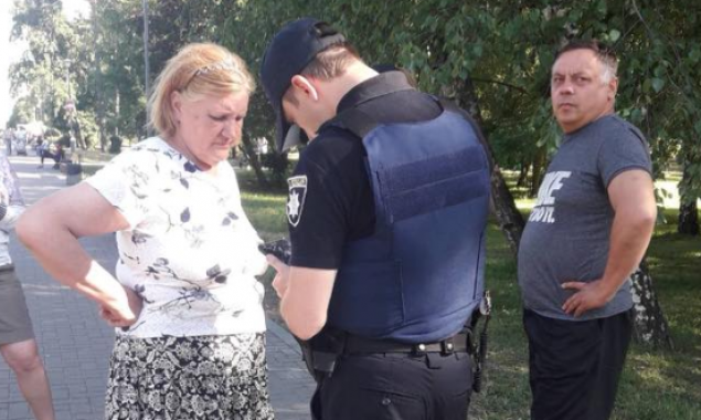 Охрана киевского парка предотвратила кражу цветов