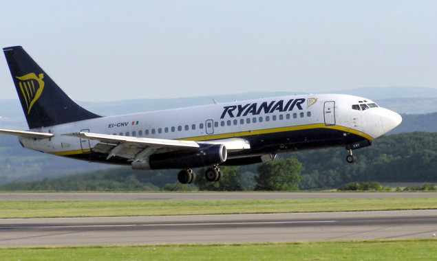 Ryanair с 3 сентября начнет летать из аэропорта “Борисполь”