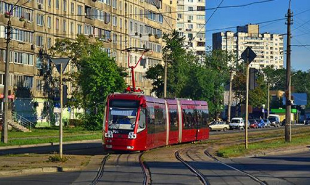 Движение двух трамваев в Киеве закроют на три ночи