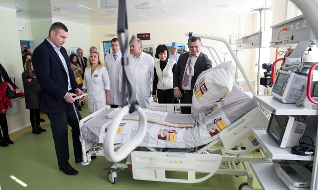 Кличко: С новым оборудованием в Больнице №1 киевляне смогут получить экстренную кардиодиагностику