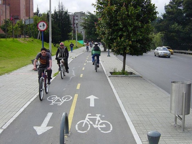 В Киеве обещают сделать двадцать велодорожек