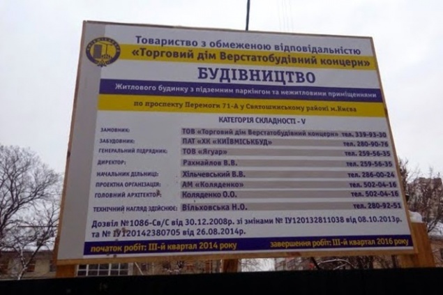 Активисты “Смерча” сегодня ночью разгромили стройплощадку “Киевгорстроя”