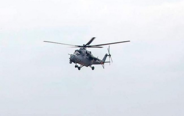 В крушении военного вертолета в Васильковском районе погибли два человека