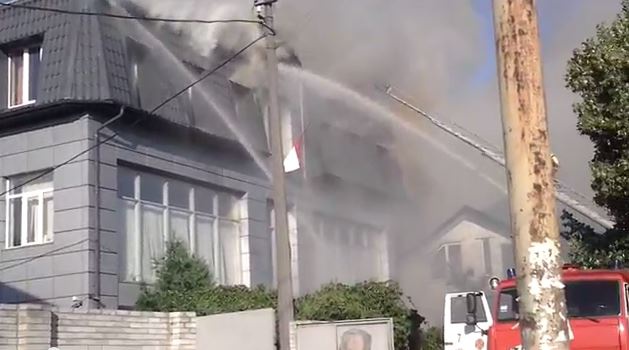 Из пожара в посольстве Йемена по ул. Стеценко не ходил общественный транспорт