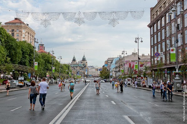 Михайленко предложил сделать центр Киева пешеходным