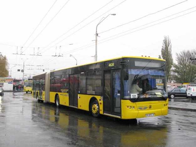 С Троещины на Центральный вокзал поедет автобус № 114 (схема)