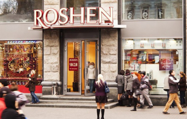 В Киеве из-за угрозы теракта закрыли два магазина корпорации “Рошен”
