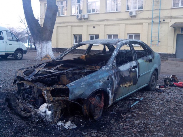 Директору столичного комунального предприятия сожгли машину