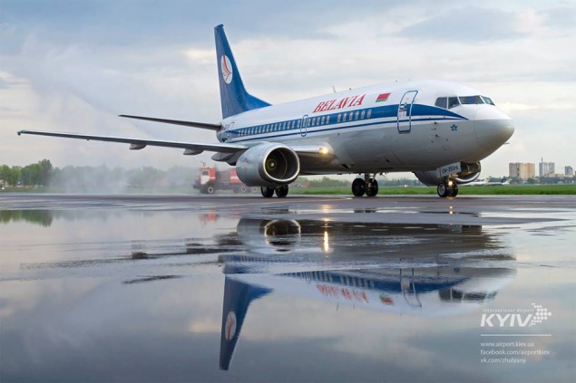 Авиакомпания Belavia выполнила первый рейс в Киев