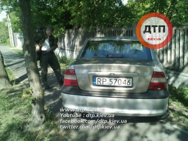 В Святошинском районе Киева пьяный водитель на машине с польскими номерами устроил ДТП