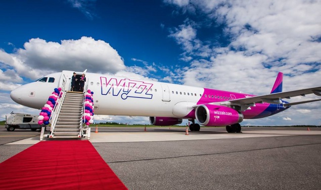 Авиакомпания Wizz Air значительно увеличила количество мест на киевские маршруты