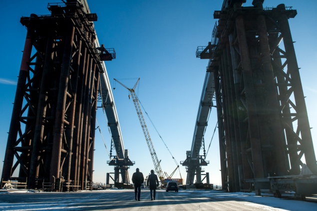 Немецкие инженеры изучают перспективу достройки Подольско-Воскресенского моста