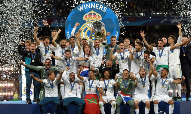 Испанский “Реал” (Мадрид) победил в киевском финале Лиги чемпионов УЕФА (фото)