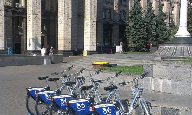 В Киеве продолжена работа пилотного проекта “Bike Sharing” - КГГА