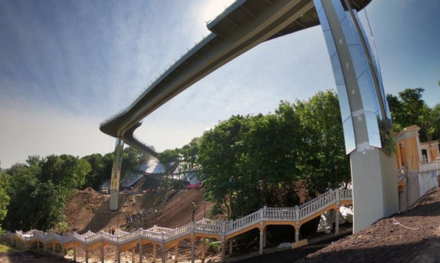 Кличко: все расходы на строительство моста возле Владимирской горки будут проверены