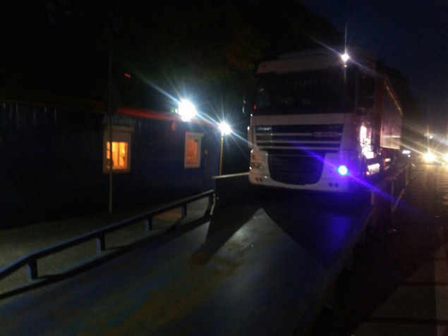 За неделю на въездах в Киев не зафиксировано грузовиков с перегрузом