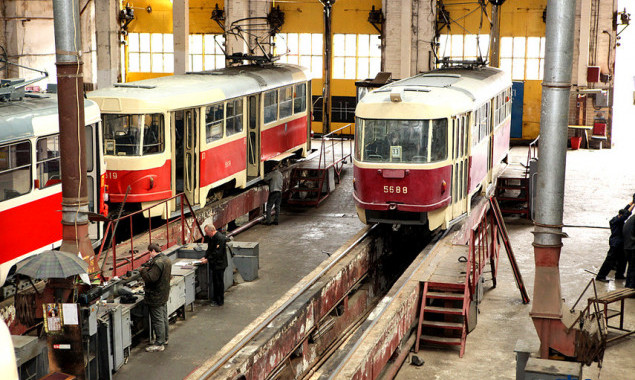 Дарницкое трамвайное депо в Киеве капитально отремонтируют за 10 млн гривен
