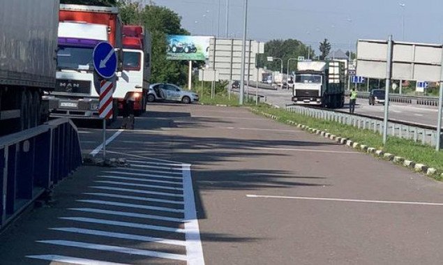 За неделю на въездах в Киев взвесили 1,6 тысяч грузовиков