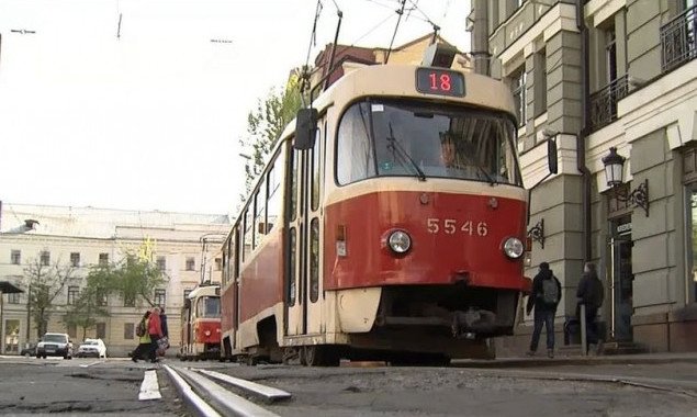 В ночь 24 и 25 сентября из-за ремонта трамвайных линий три столичных трамвая будут работать в сокращенном режиме