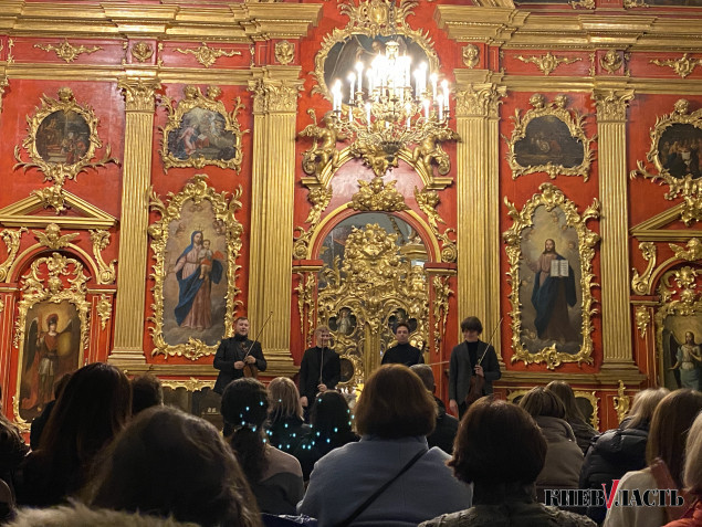 В Андреевской церкви состоялся концерт классической музыки